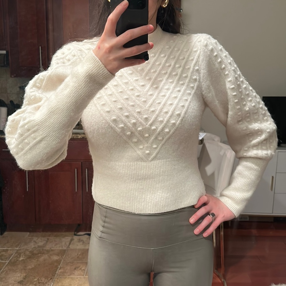 The Kooples sweater textured size Small